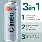 Climéo 3-en-1 avec gaz pour climatisation (A/C) (Multipack Kit) - R1234yf