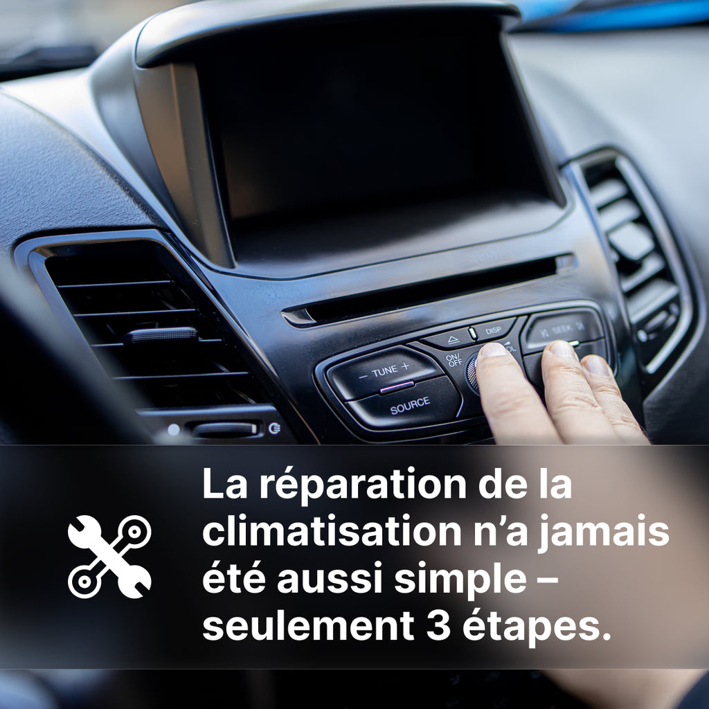 Climéo 3-en-1 avec gaz pour climatisation (A/C) (Kit) R134a