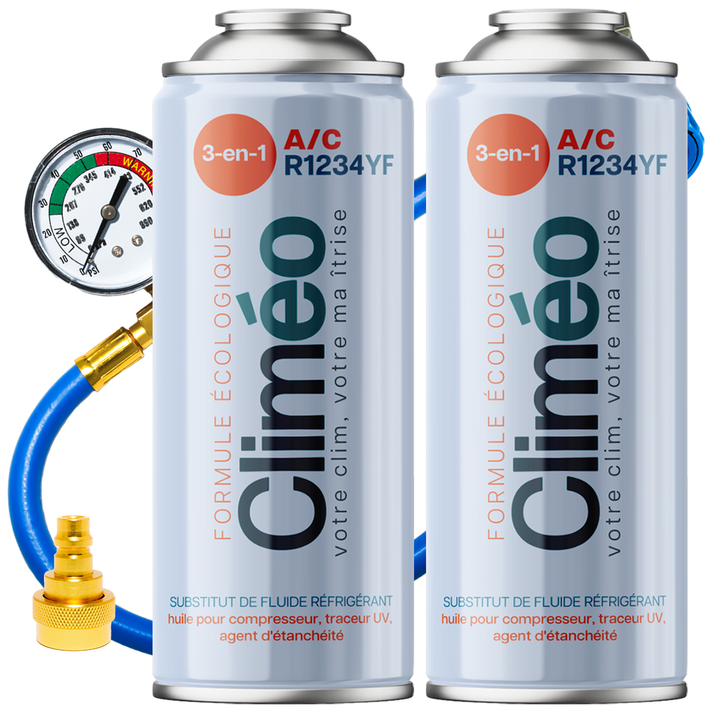 Climéo 3-en-1 avec gaz pour climatisation (A/C) (Multipack Kit) - R1234yf