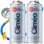 Climéo 3-en-1 avec gaz pour climatisation (A/C) (Multipack Kit) - R1234yf