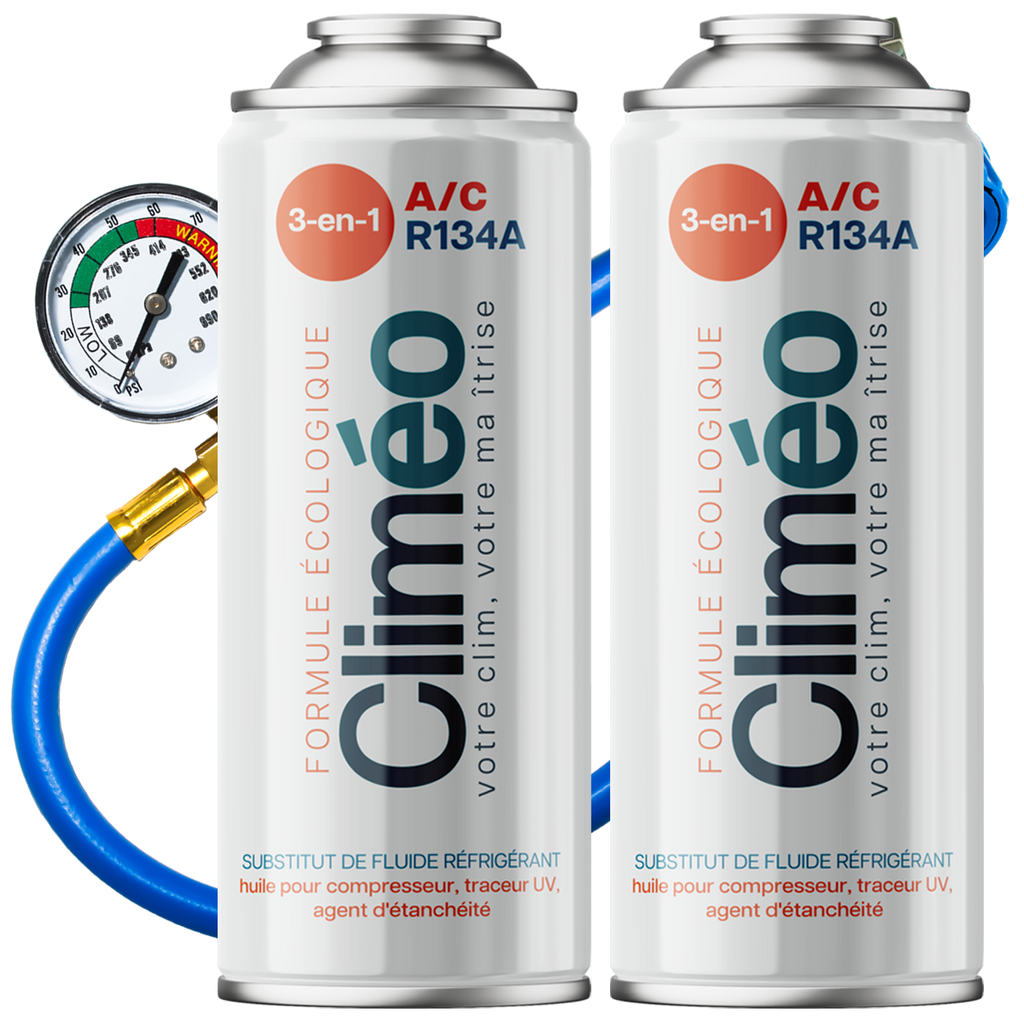 Climéo 3-en-1 avec gaz pour climatisation (A/C) (Multipack Kit) - R134a