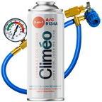 Climéo 3-en-1 avec gaz pour climatisation (A/C) (Kit) R134a