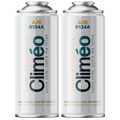 Climéo 2-en-1 avec gaz pour climatisation (A/C) - Lot de 2 - R134a