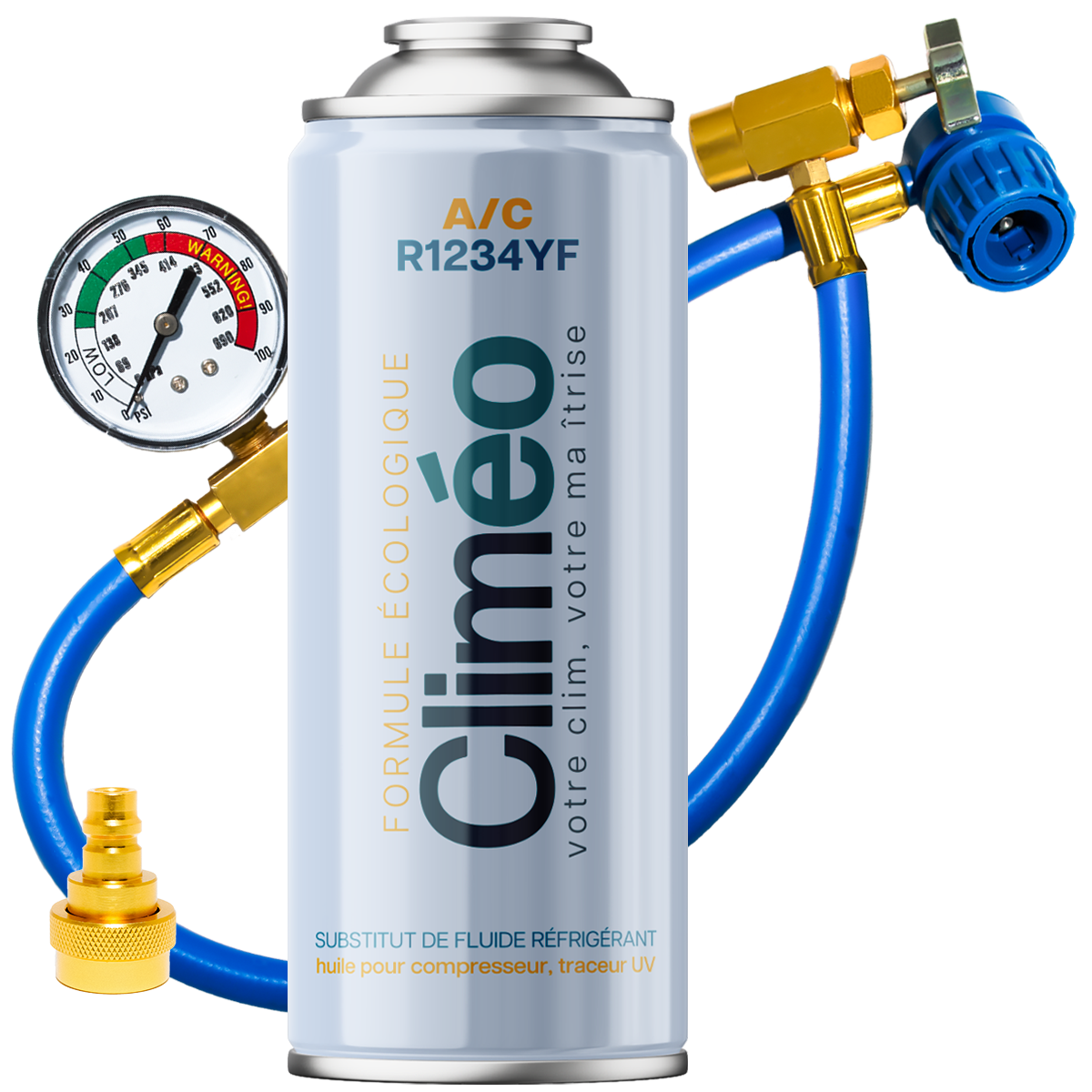 Climéo 2-en-1 avec gaz pour climatisation (A/C) (Kit) - R1234yf