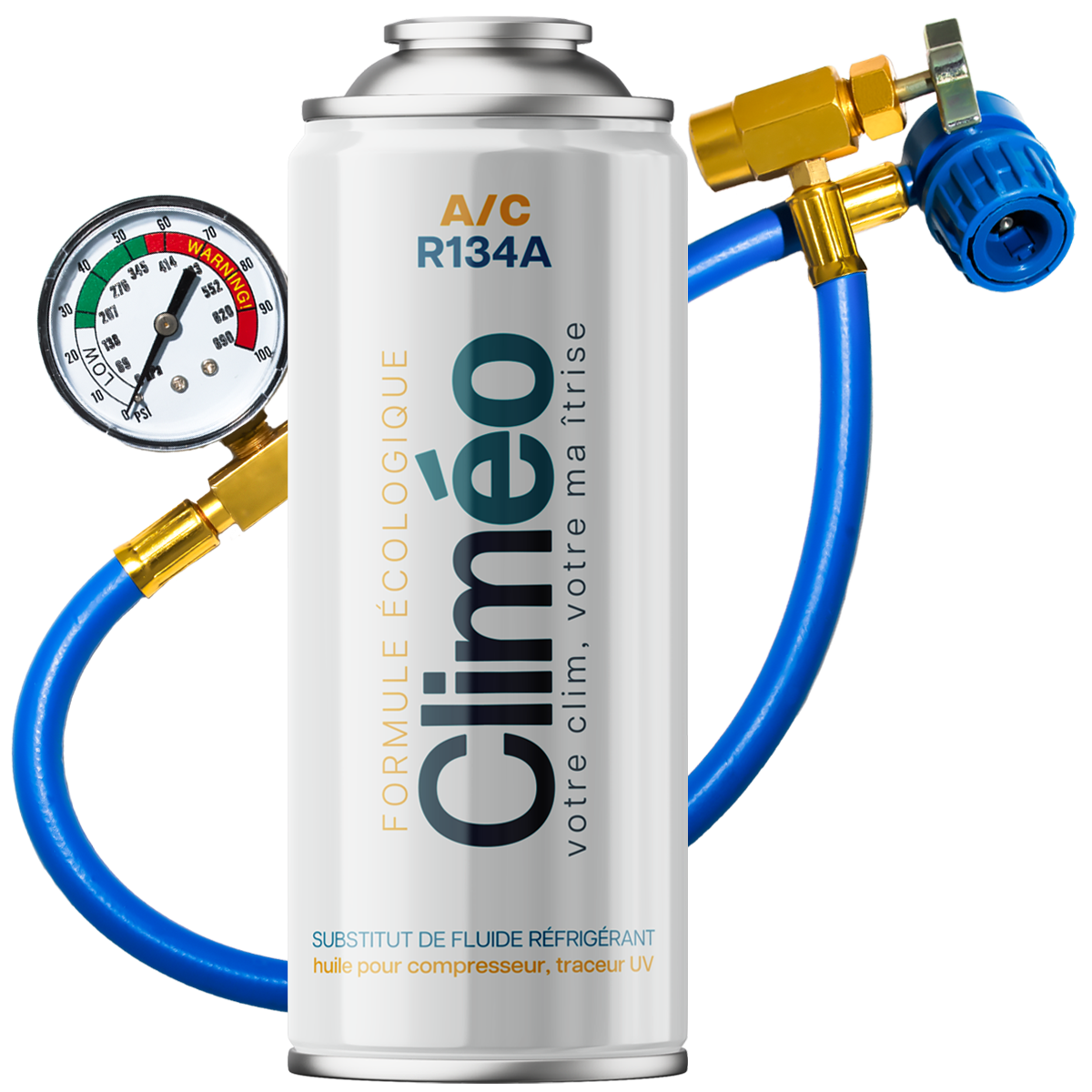 Climéo 2-en-1 avec gaz pour climatisation (A/C) (Kit) - R134a