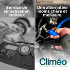 Climéo 2-en-1 avec gaz pour climatisation (A/C) - Lot de 2 - R1234yf