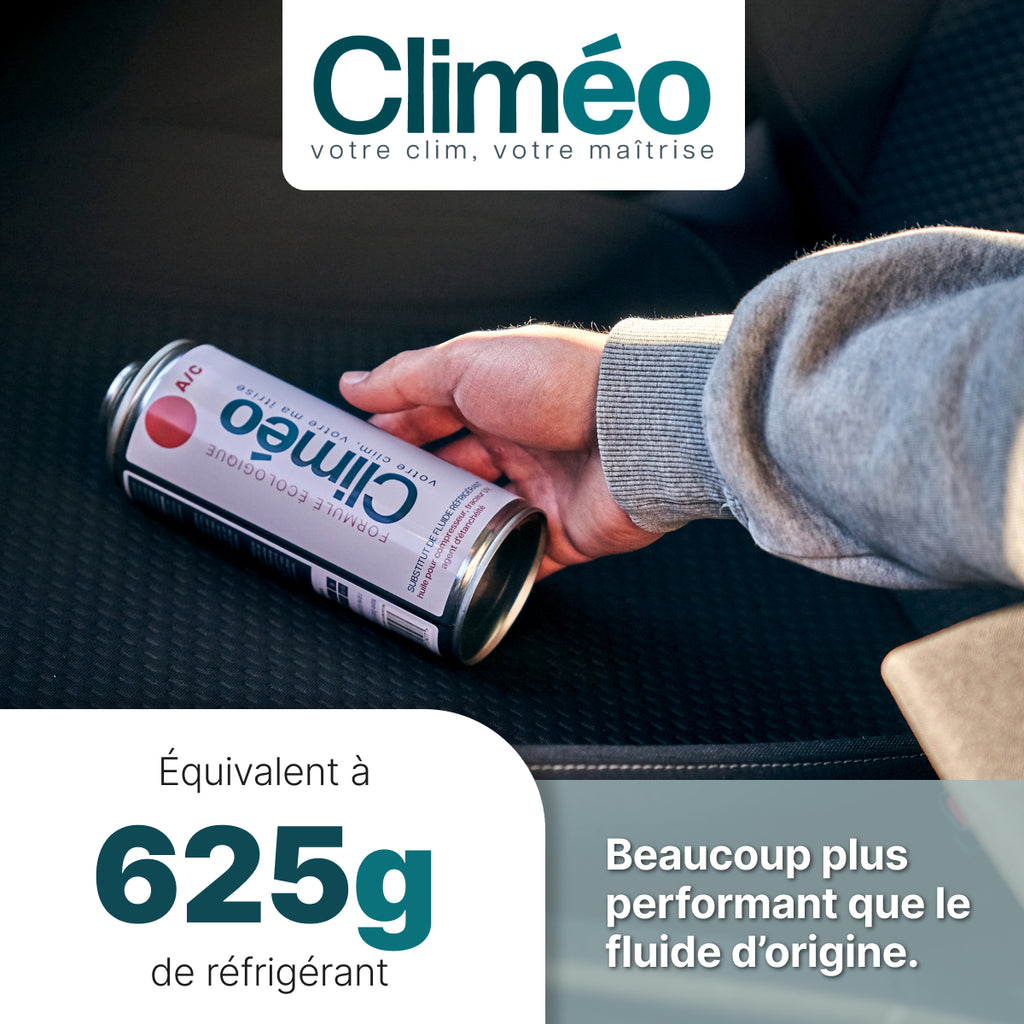 Climéo 2-en-1 avec gaz pour climatisation (A/C) (Multipack Kit) R1234yf